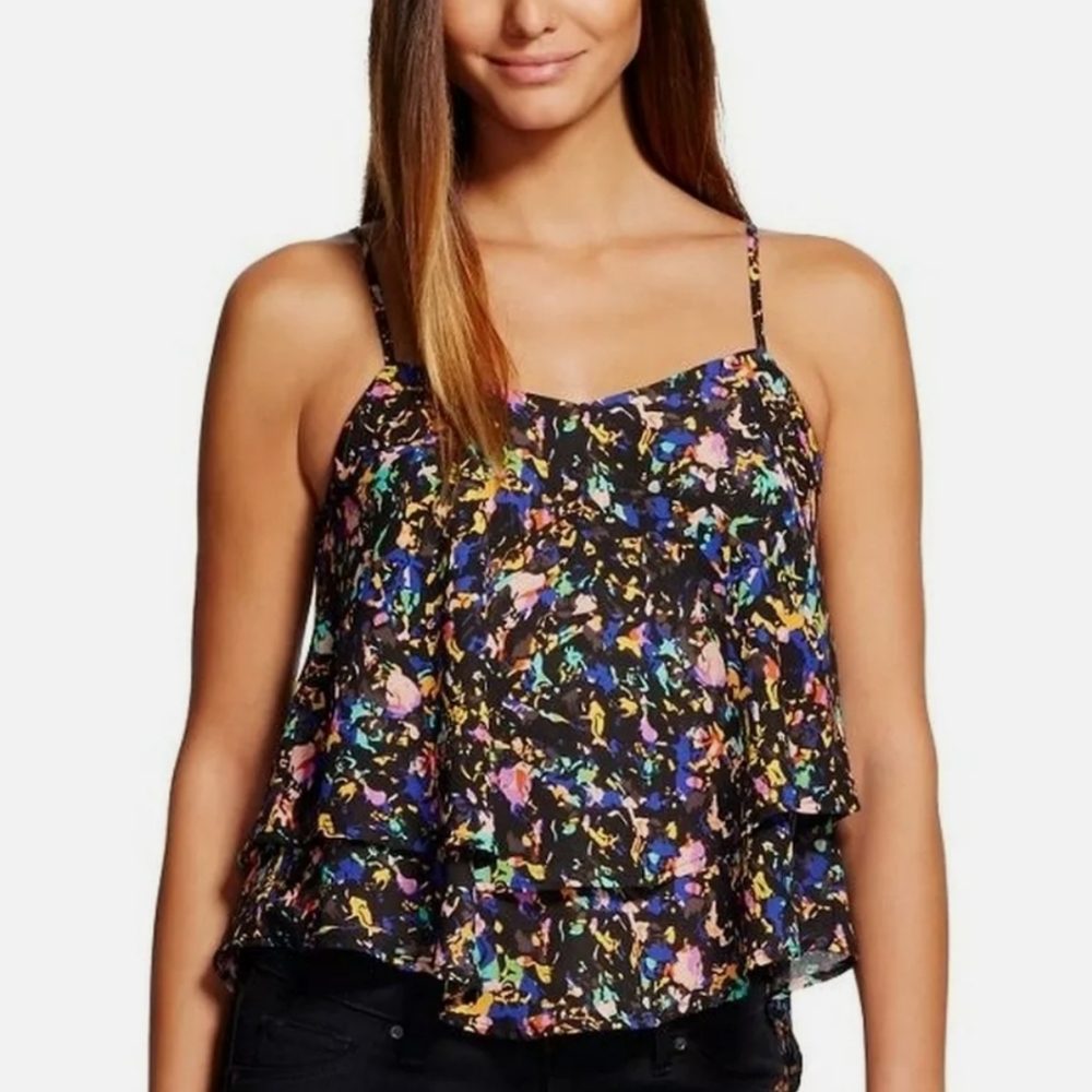 Eclair Spaghetti Strap Floral Camisole